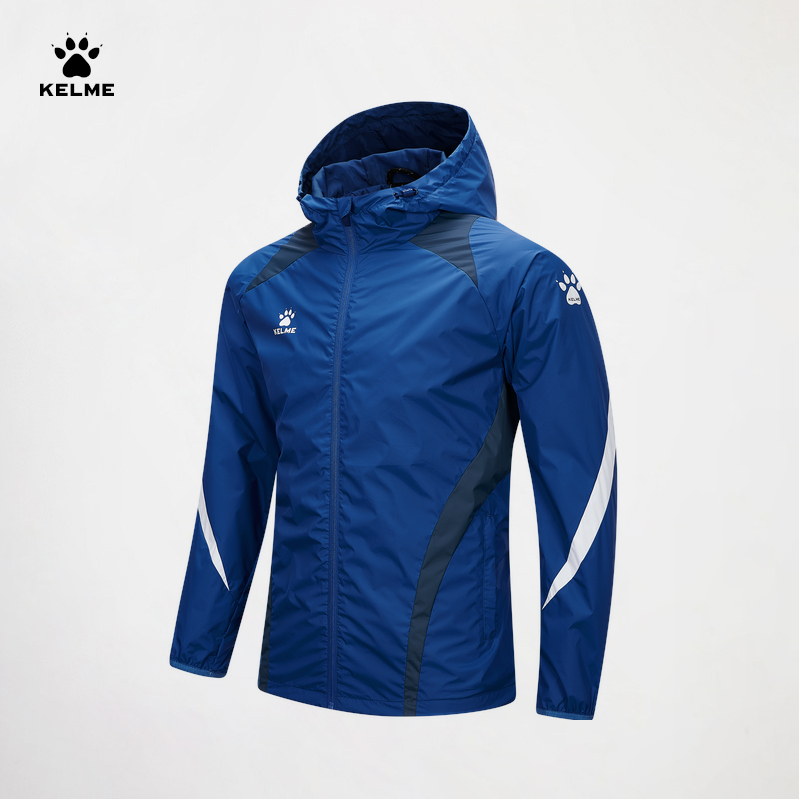 Outdoor Sport Jacket - KELME jaket bertudung tahan air pria,