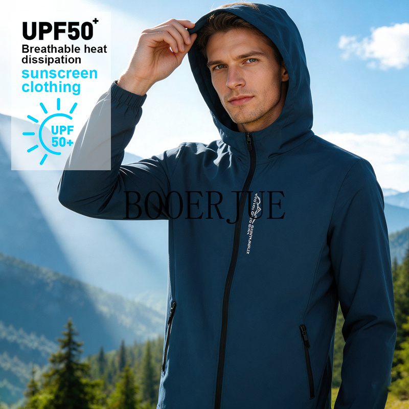 Outdoor Sport Jacket - Jaket Hiking Pria Tahan Air untuk