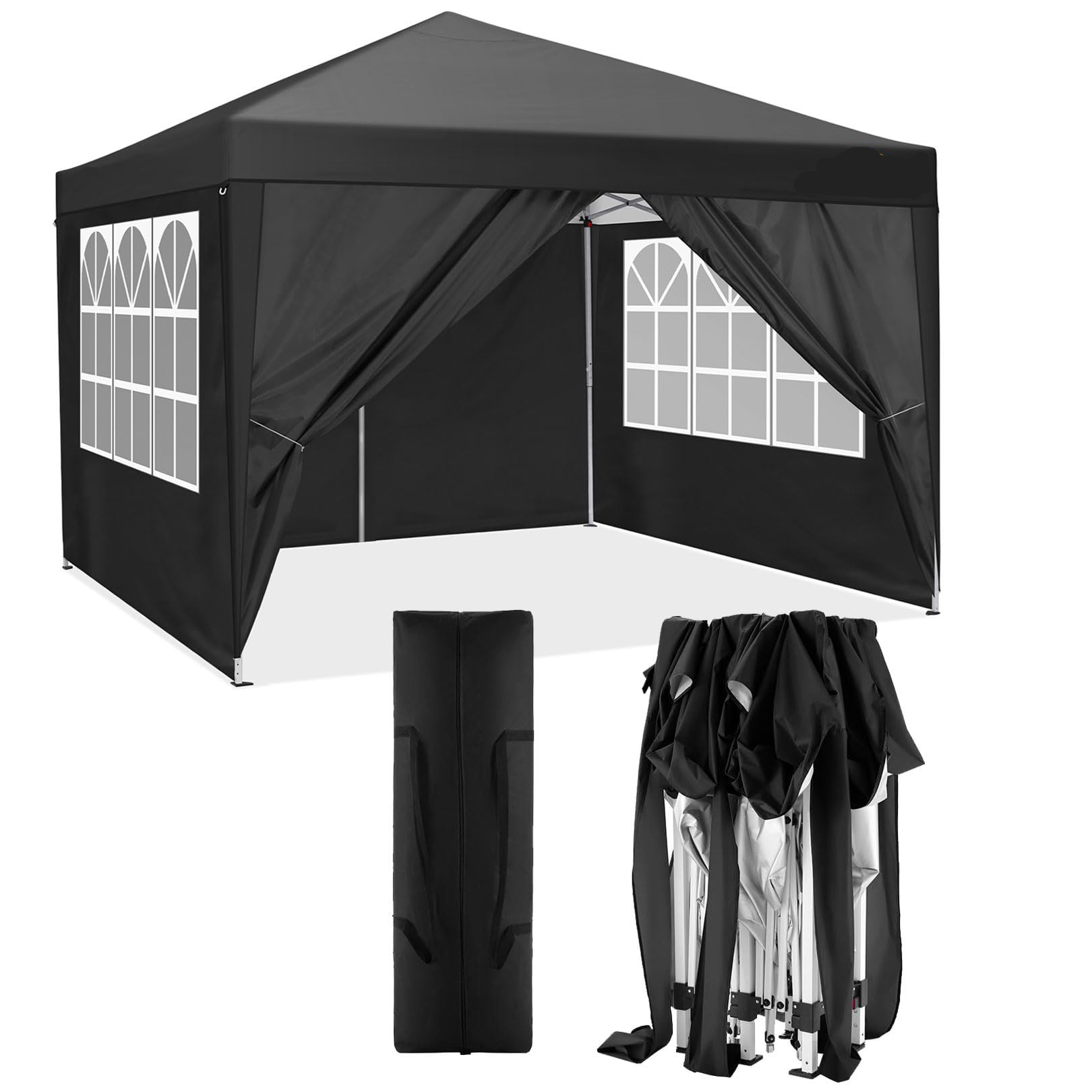 Outdoor Sports Center - Tenda Kanopi Pop-up 10x10FT, Gazebo Pop-up