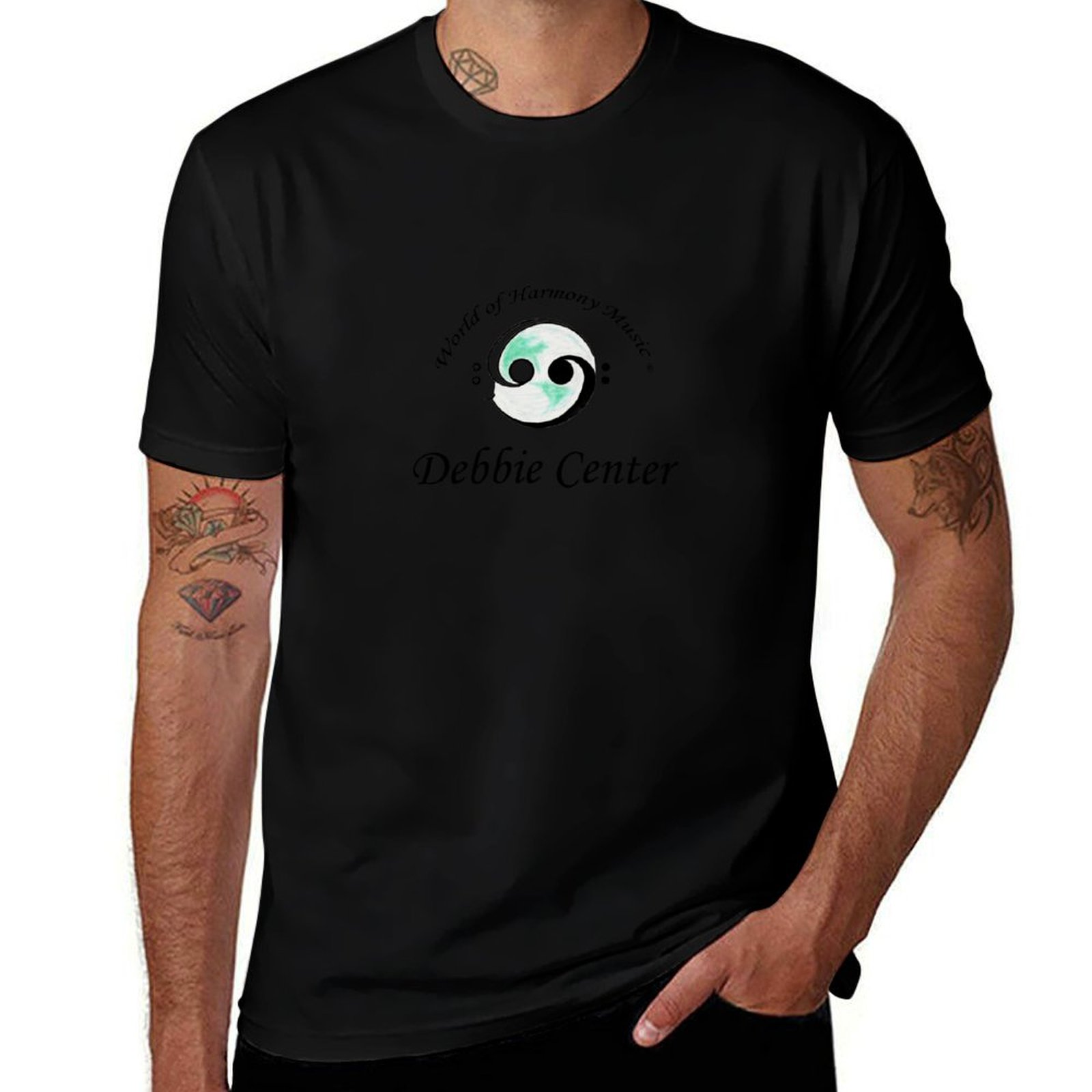 Outdoor Sports Center - Logo Debbie Center dengan T-Shirt Teks