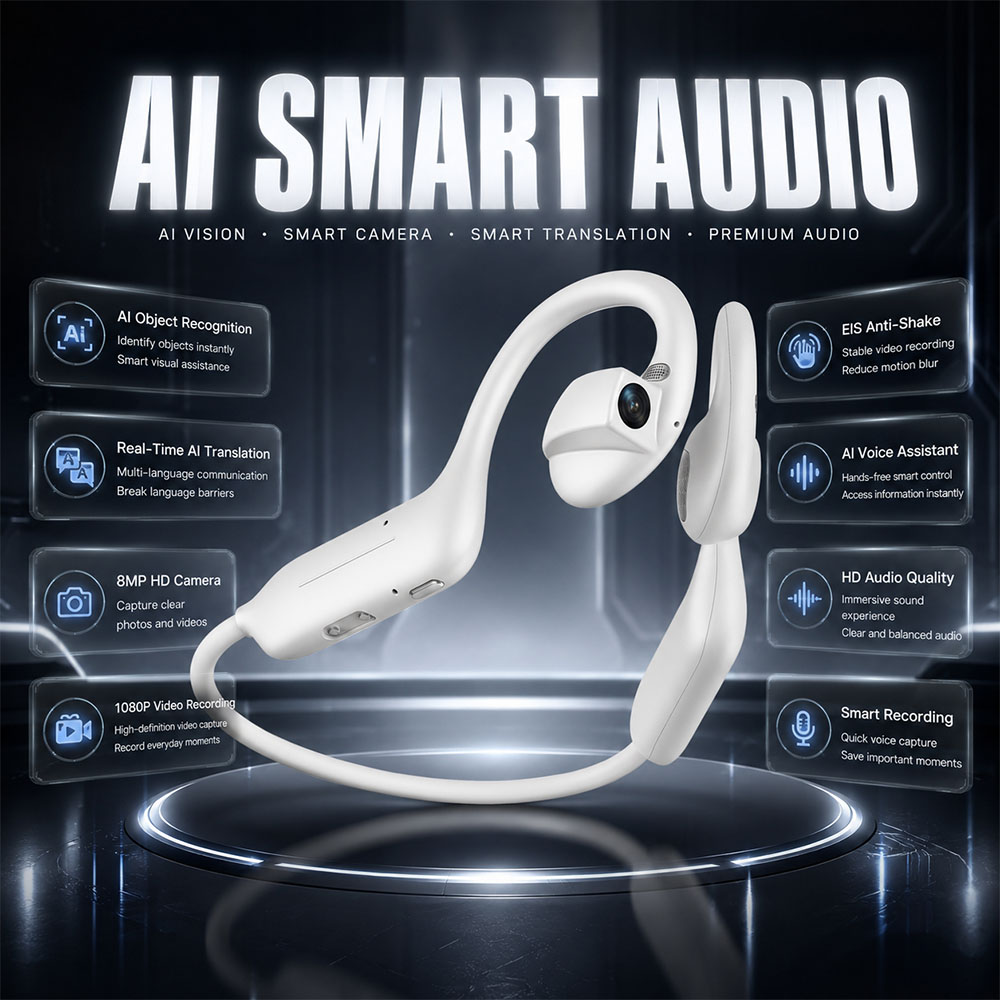 Outdoor Sport Is - Earphone Bluetooth UHD 1080P BARU dengan