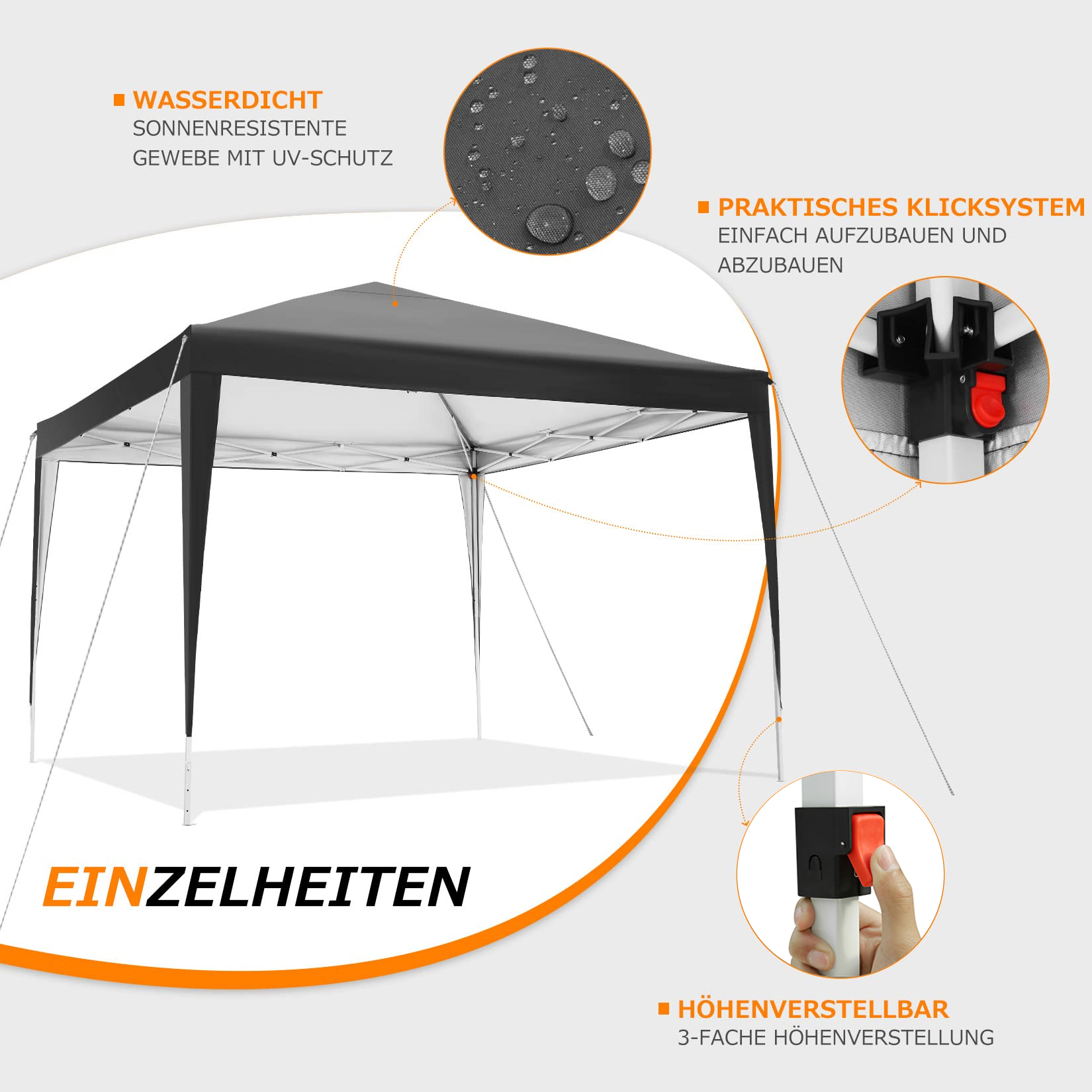 Tenda Kanopi Pop-up 10x10FT, G - Outdoor Sports Center ulasan dan harga
